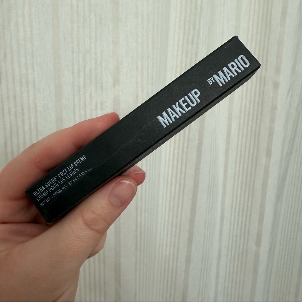 NIB💎 Makeup By Mario ULTRA SUEDE® COZY LIP CREME in RICH ROSE - Picture 5 of 7